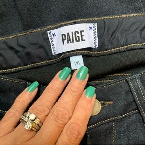 PAIGE Denim,Skyline skinny, 32 inch inseam, size 26